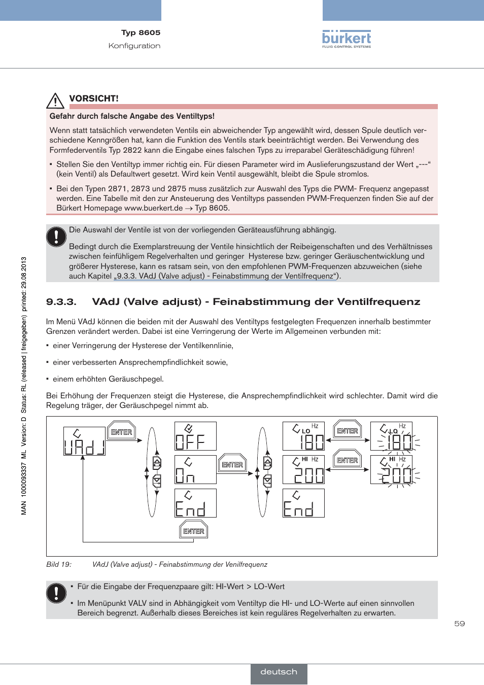 Burkert Type 8605 User Manual | Page 59 / 108