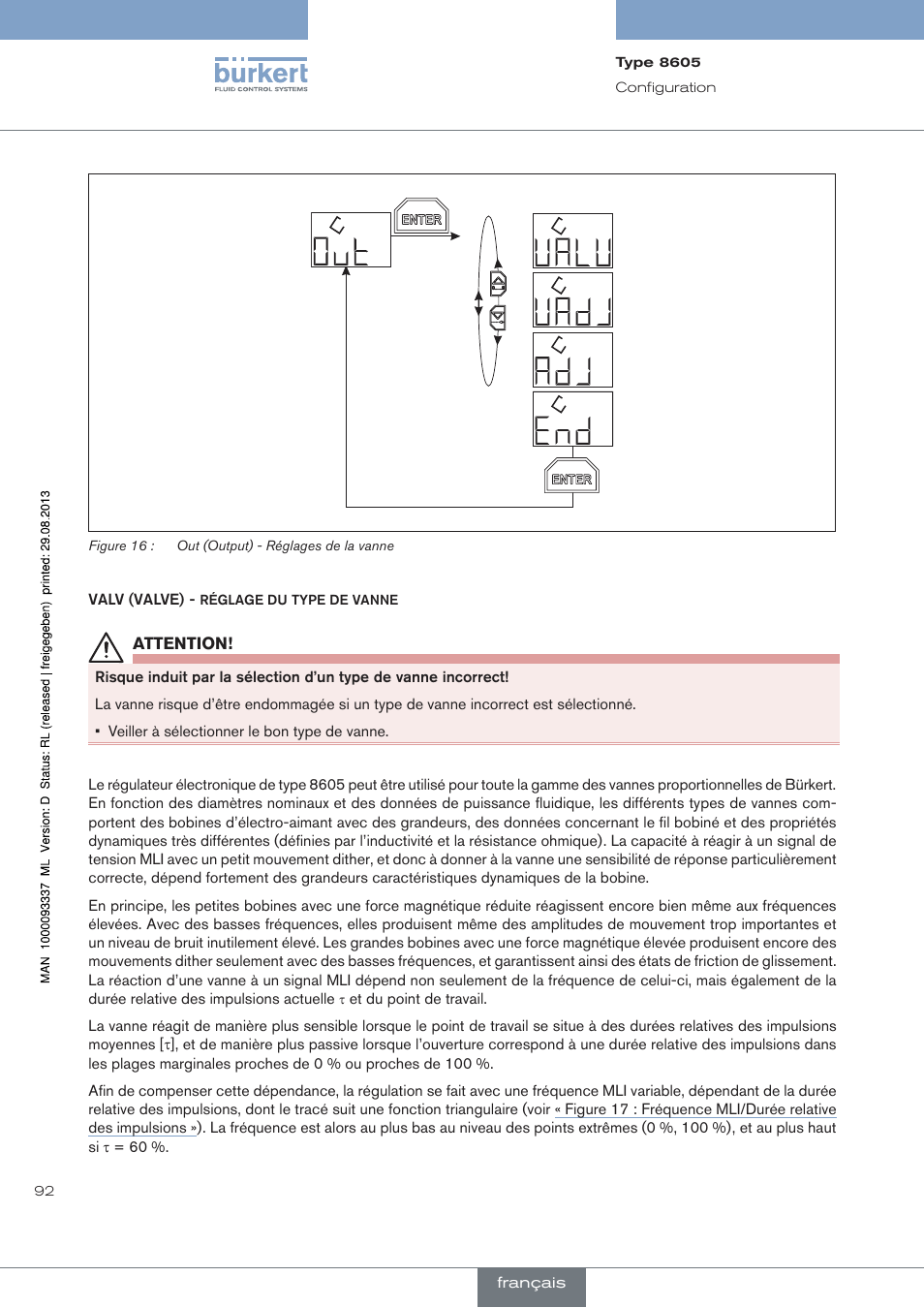 Burkert Type 8605 User Manual | Page 92 / 108