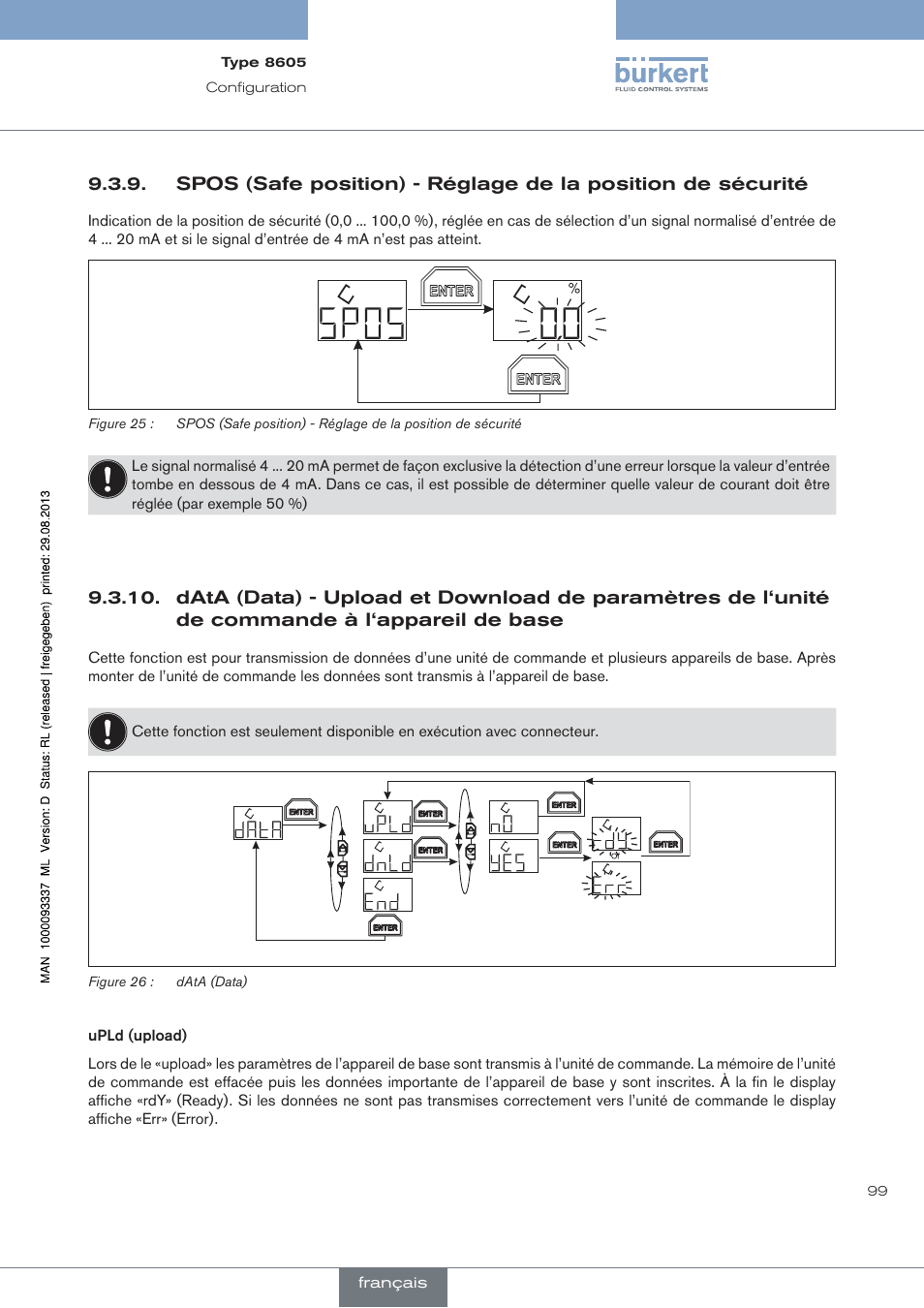 Base | Burkert Type 8605 User Manual | Page 99 / 108