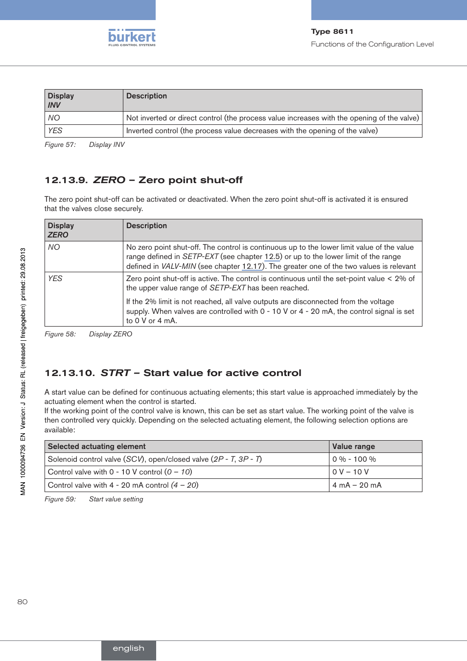 Burkert Type 8611 User Manual | Page 80 / 102