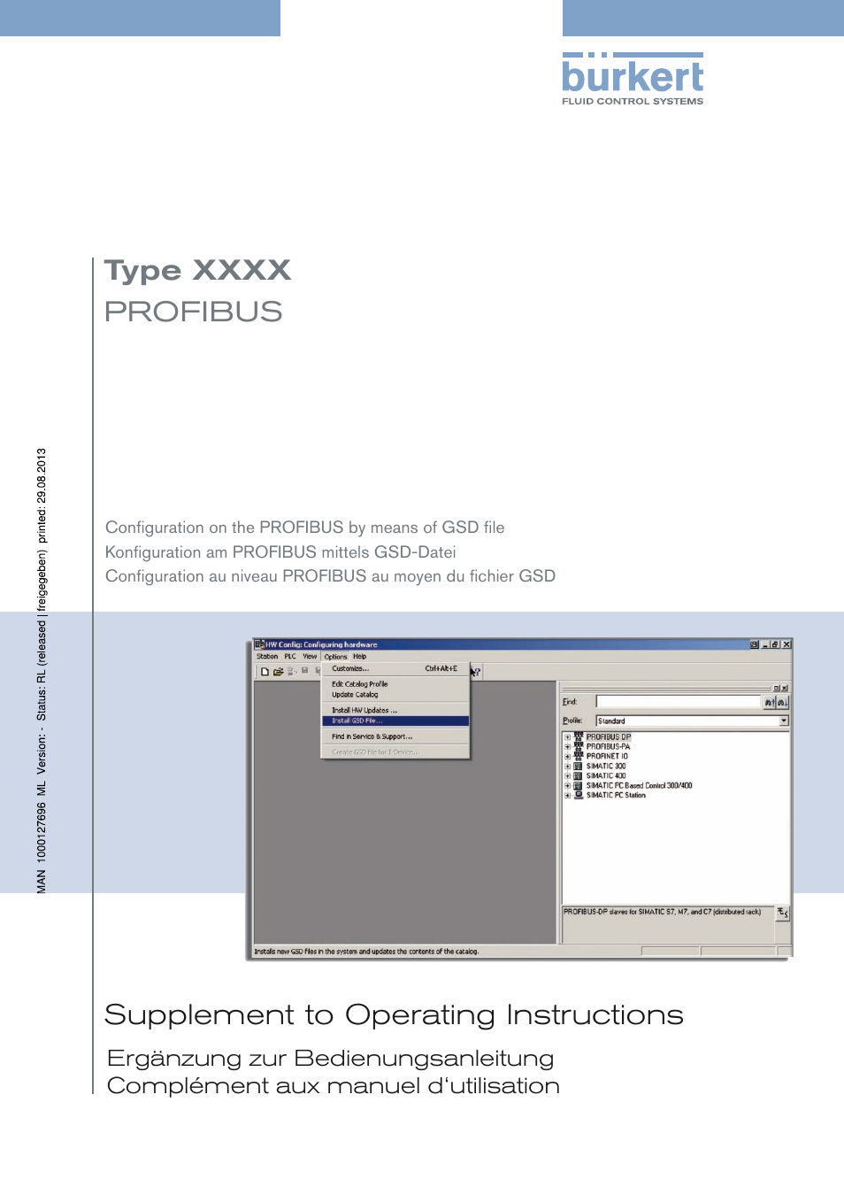 Burkert Type 8716 User Manual | 34 pages