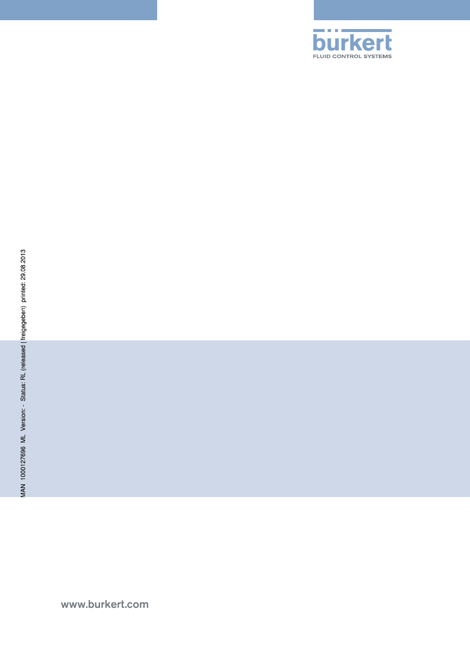 Burkert Type 8716 User Manual | Page 34 / 34