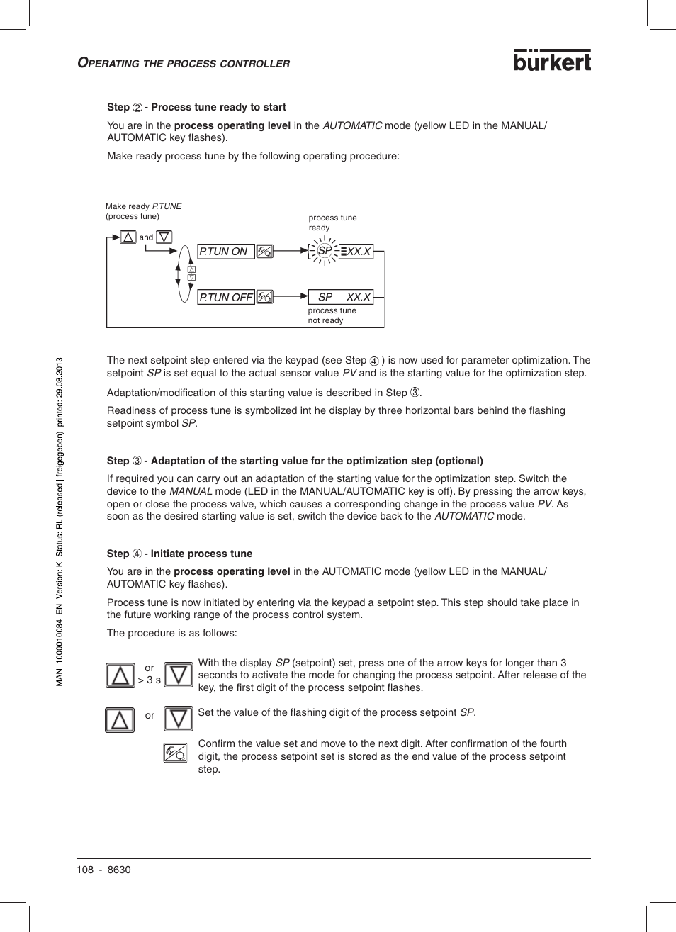 Burkert Type 8630 User Manual | Page 110 / 186