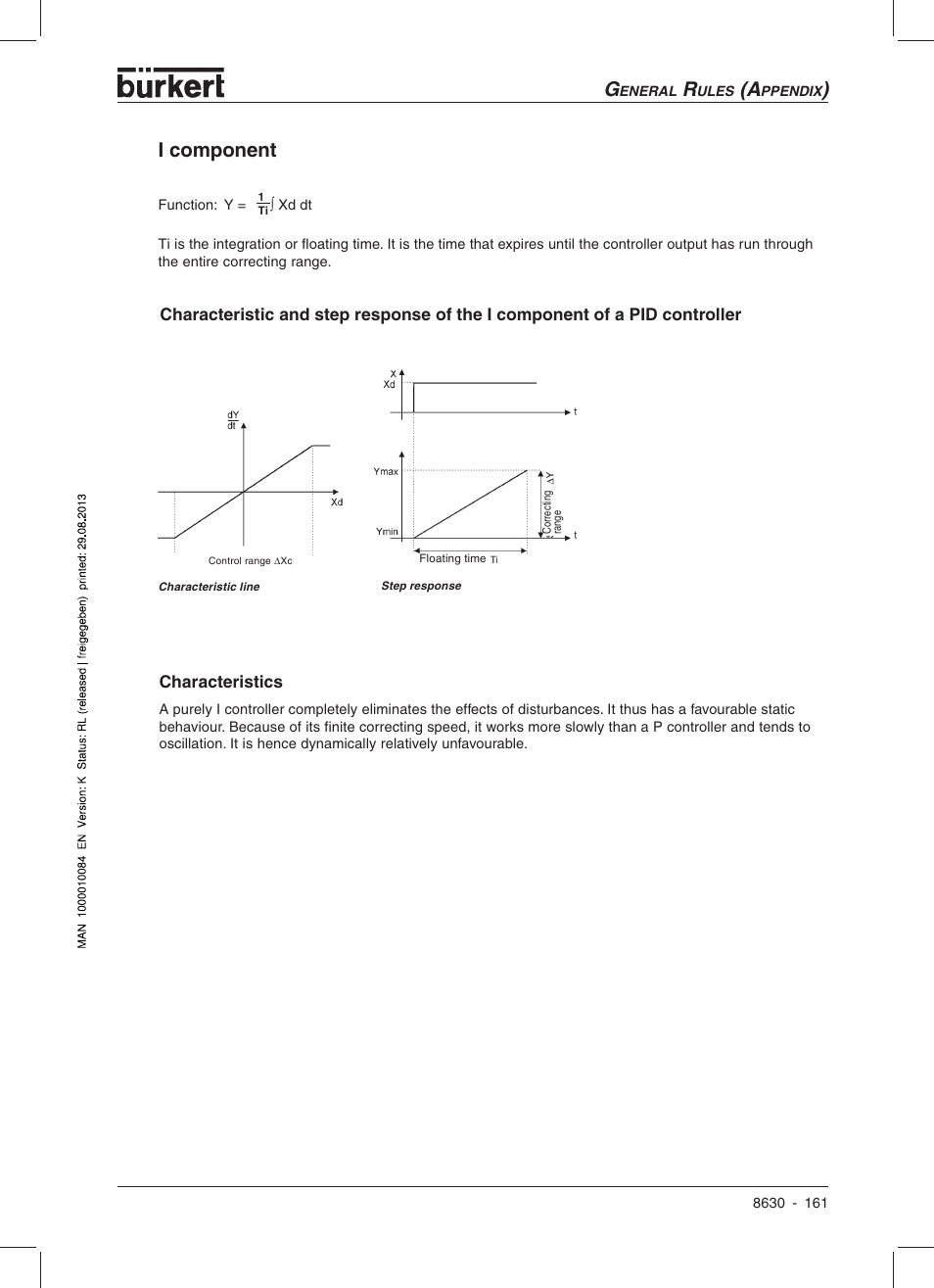 I component | Burkert Type 8630 User Manual | Page 163 / 186