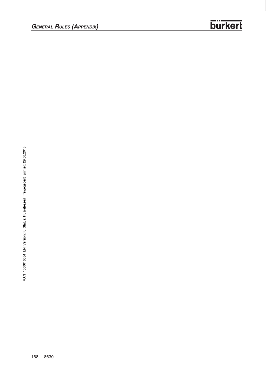 Burkert Type 8630 User Manual | Page 170 / 186