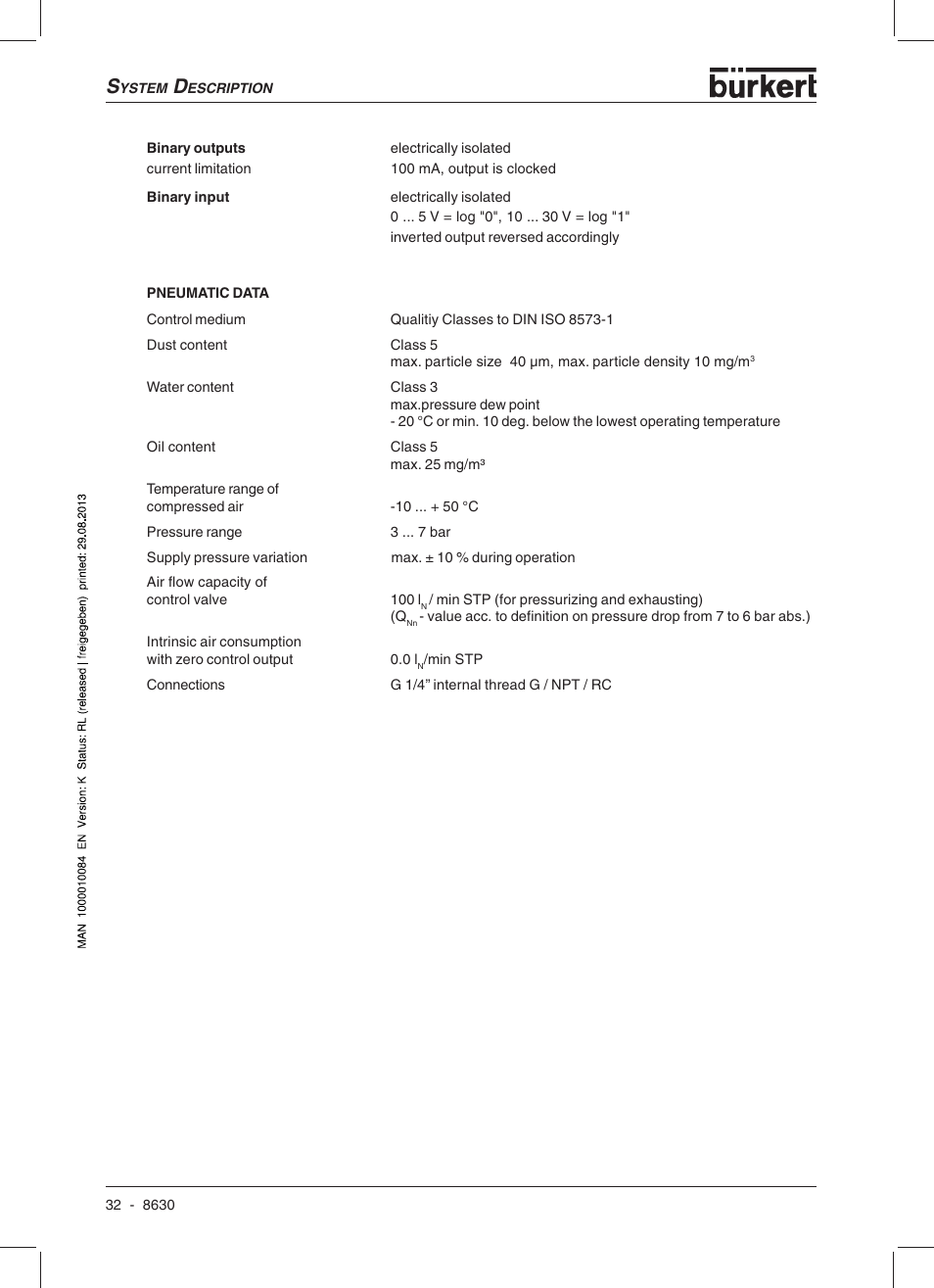 Burkert Type 8630 User Manual | Page 34 / 186