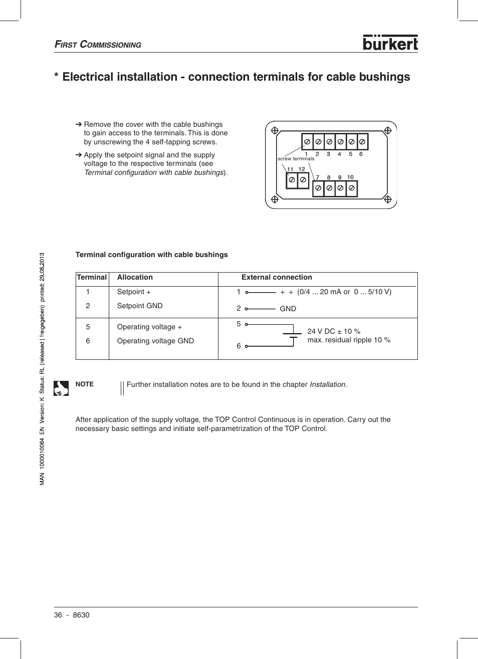 Burkert Type 8630 User Manual | Page 38 / 186