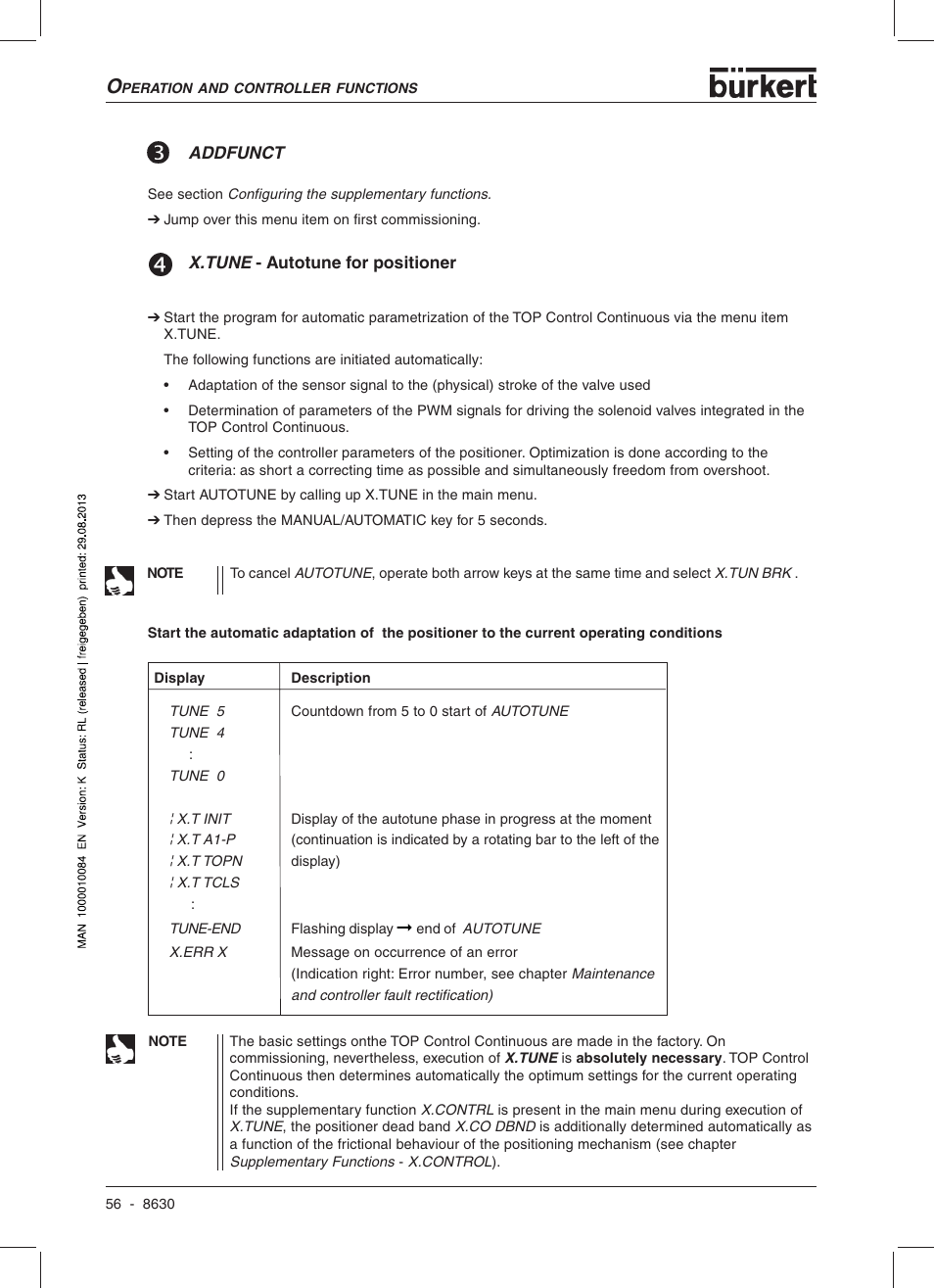 Burkert Type 8630 User Manual | Page 58 / 186