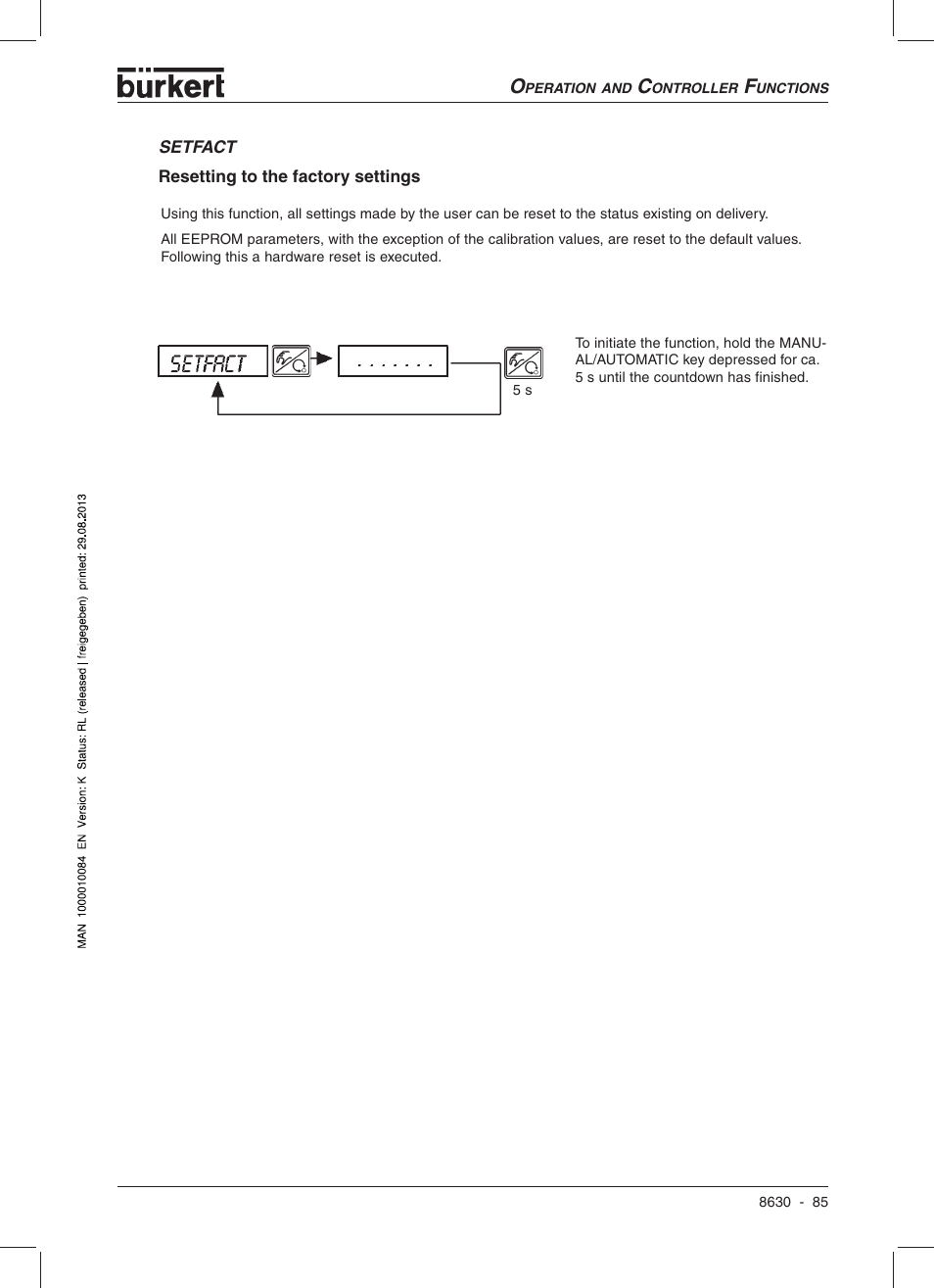 Burkert Type 8630 User Manual | Page 87 / 186