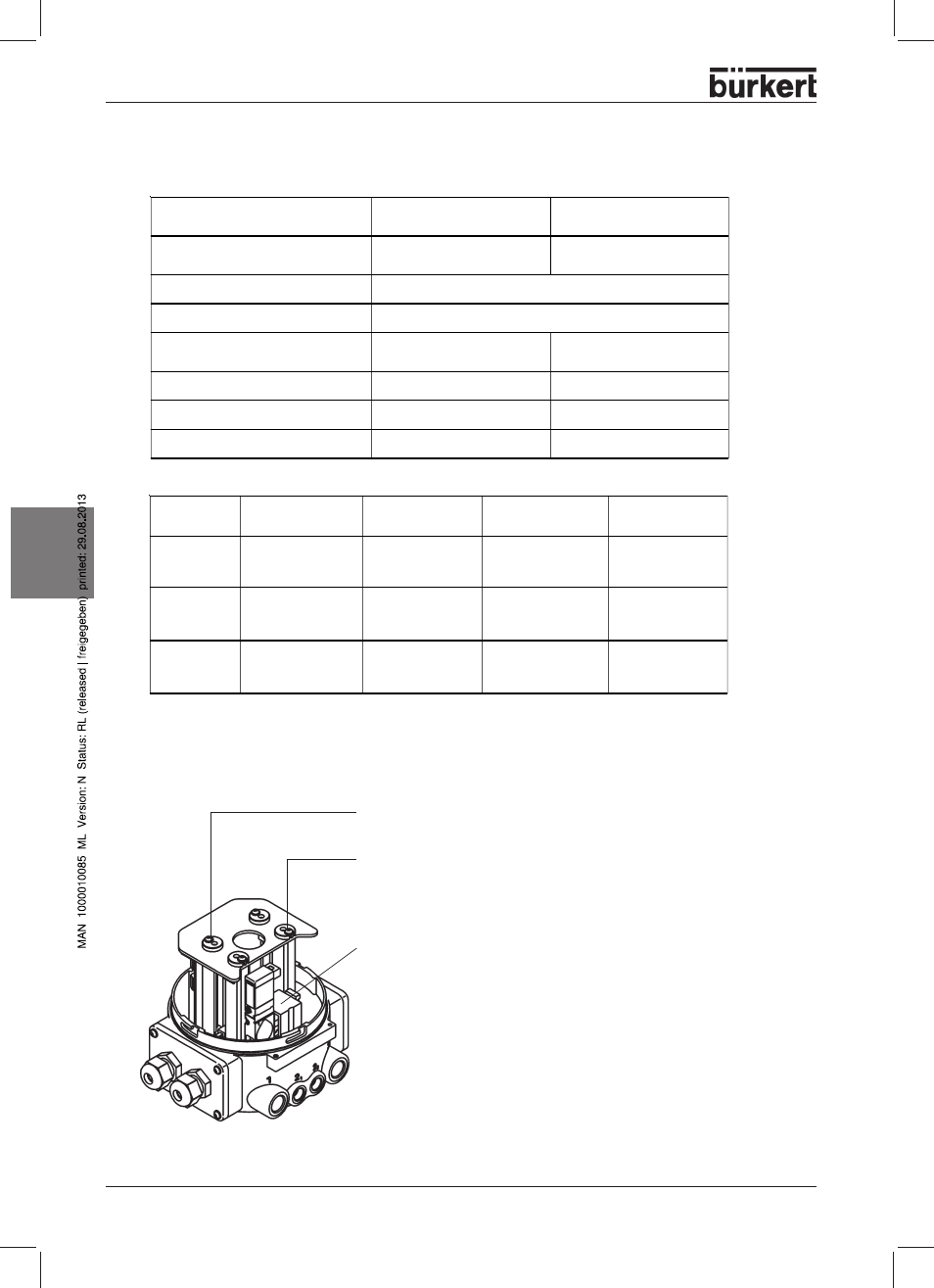 Données de programmation, As français | Burkert Type 8631 User Manual | Page 100 / 118