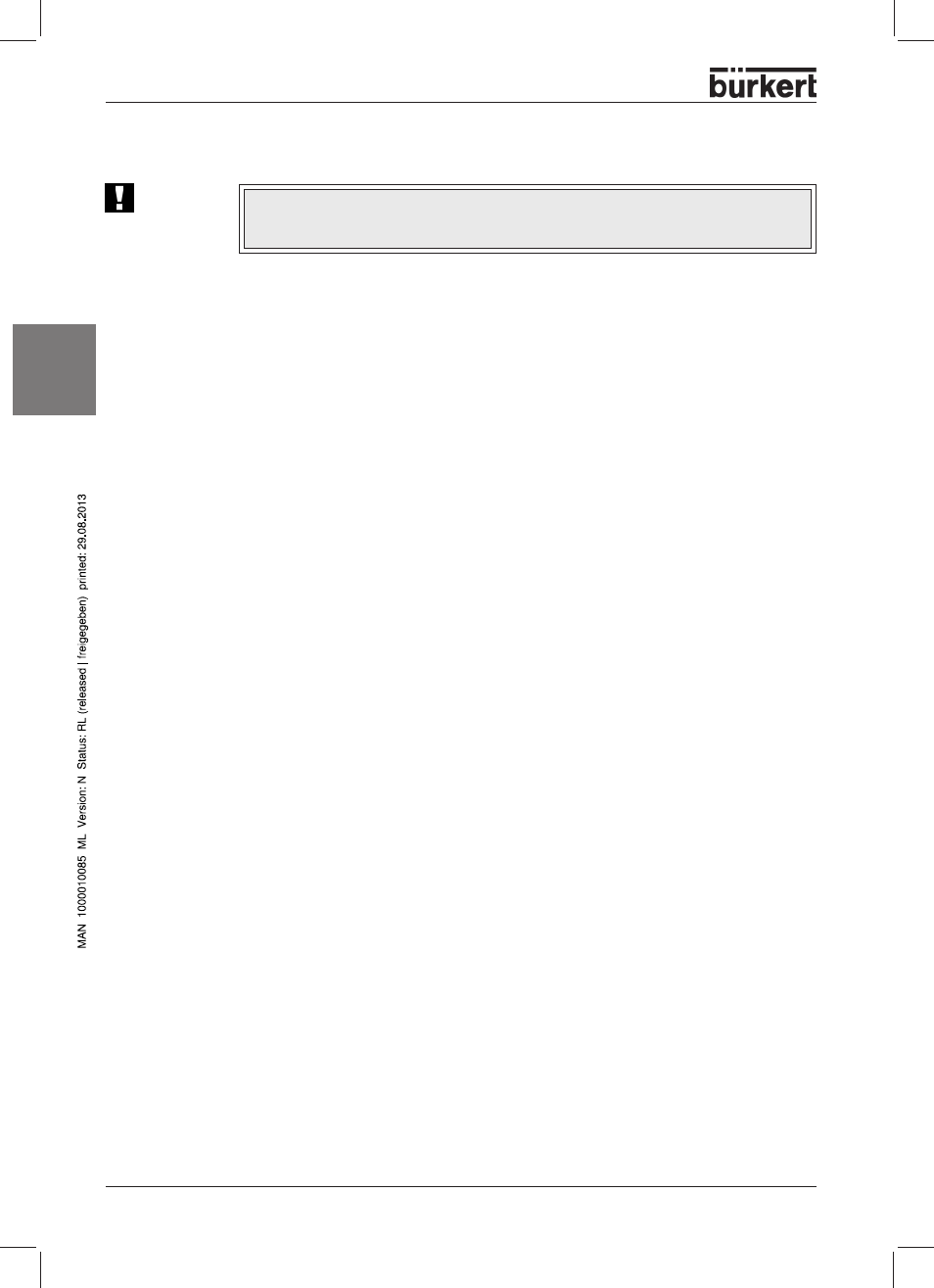 English operating conditions, Conformity, Mechanical data | Pneumatic data | Burkert Type 8631 User Manual | Page 14 / 118