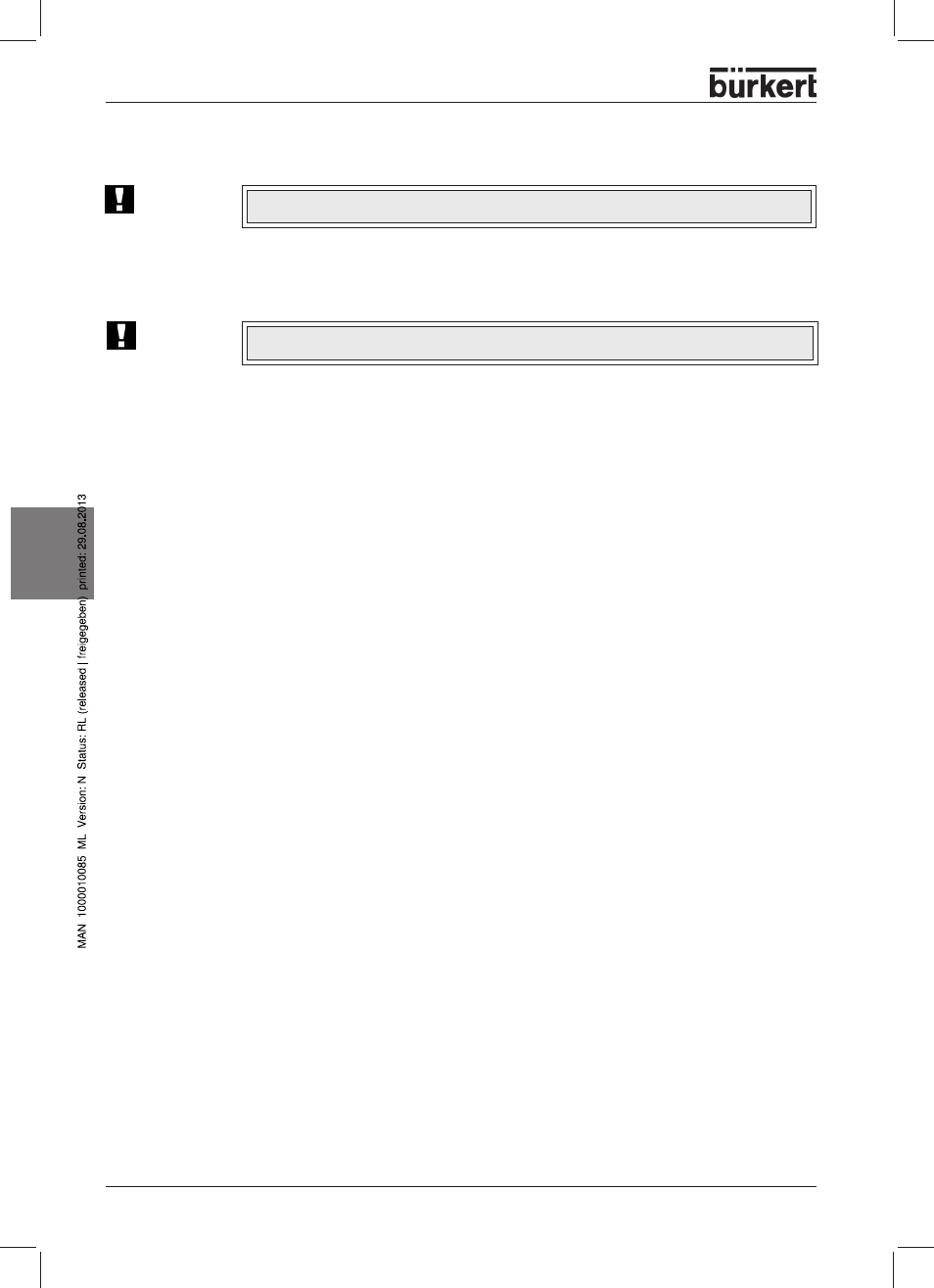 Transport et stockage, Réglementation concernant les déchets | Burkert Type 8631 User Manual | Page 86 / 118