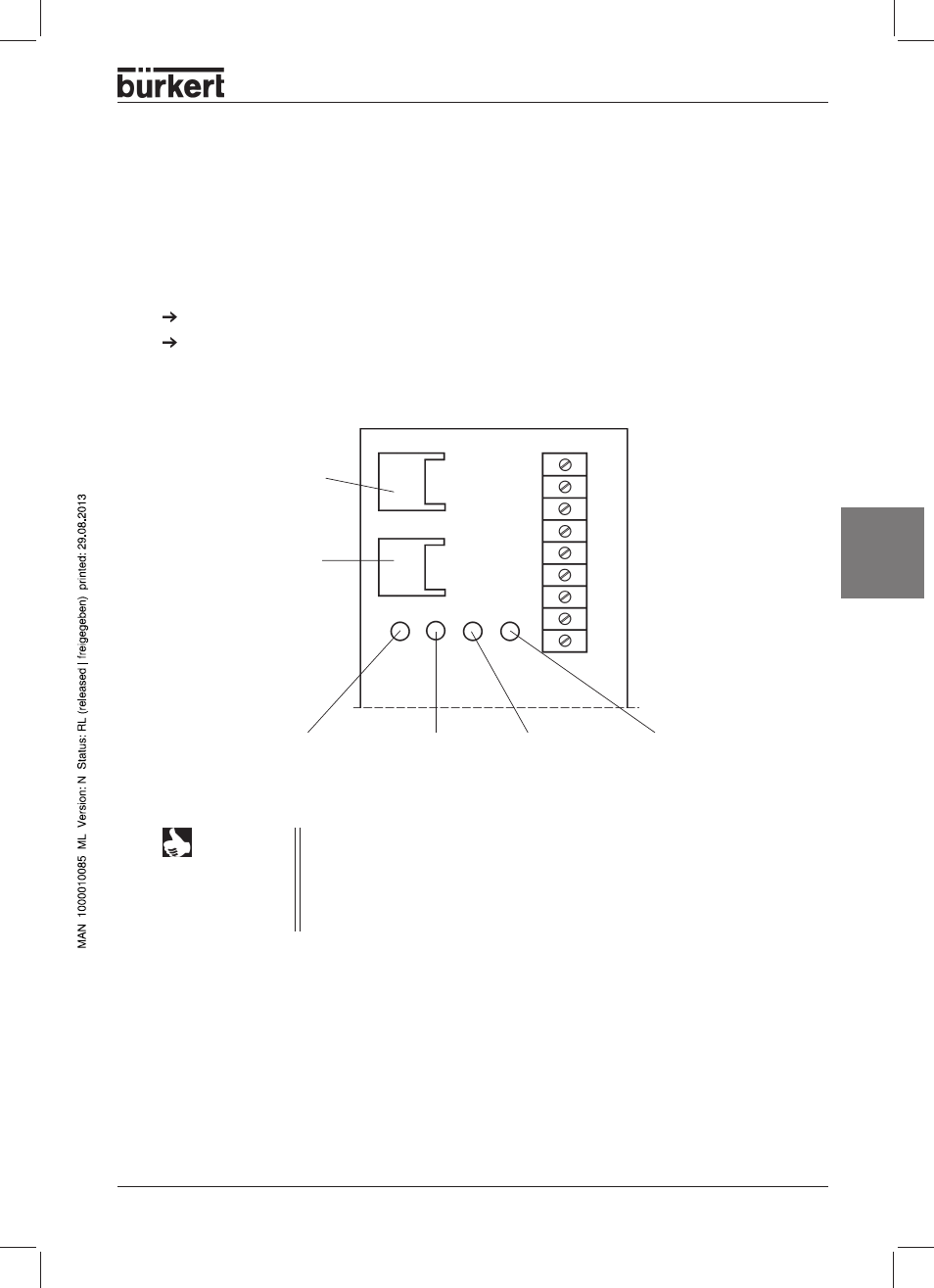 Installation électrique, Français | Burkert Type 8631 User Manual | Page 95 / 118