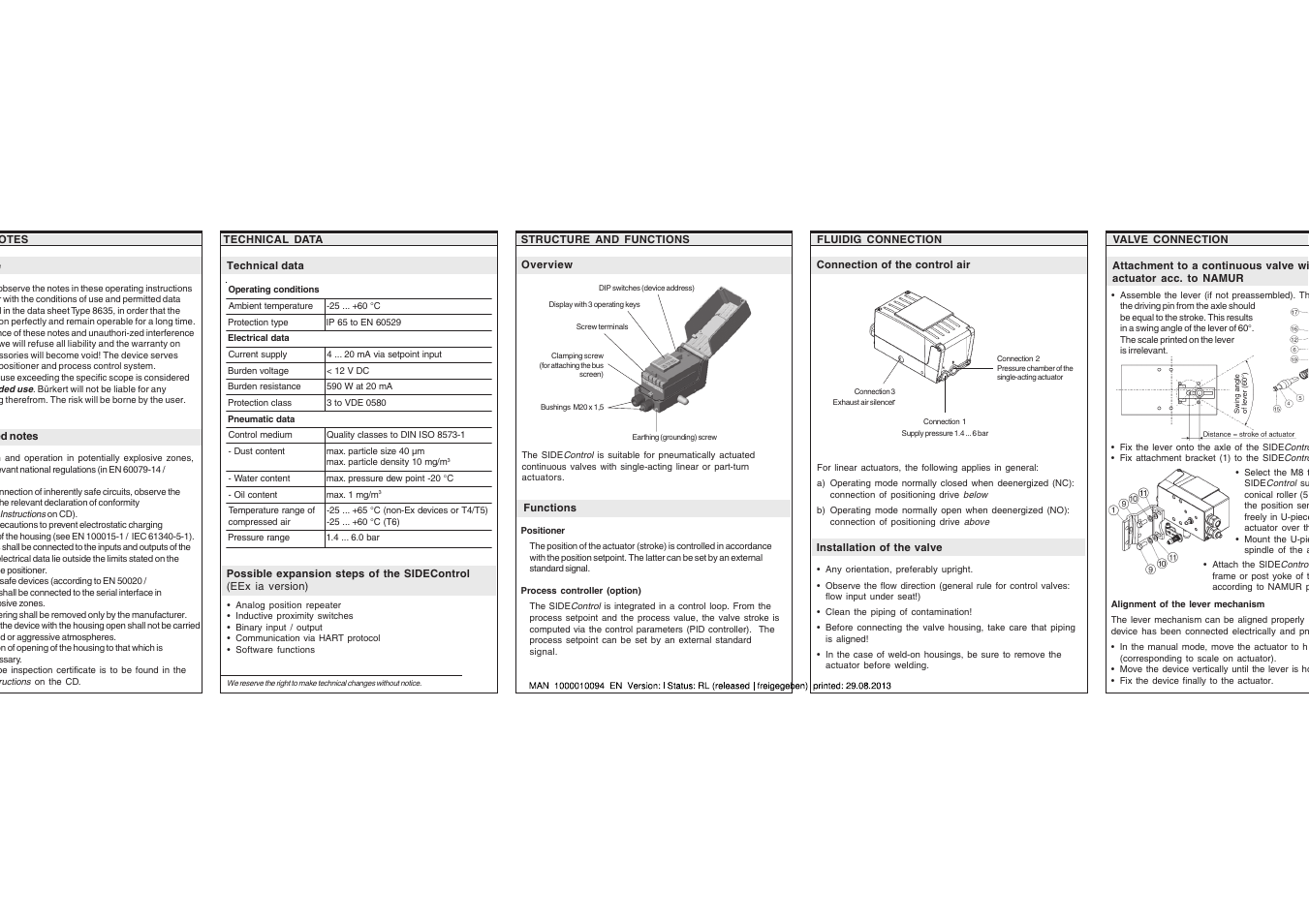 Burkert Type 8635 User Manual | Page 2 / 6