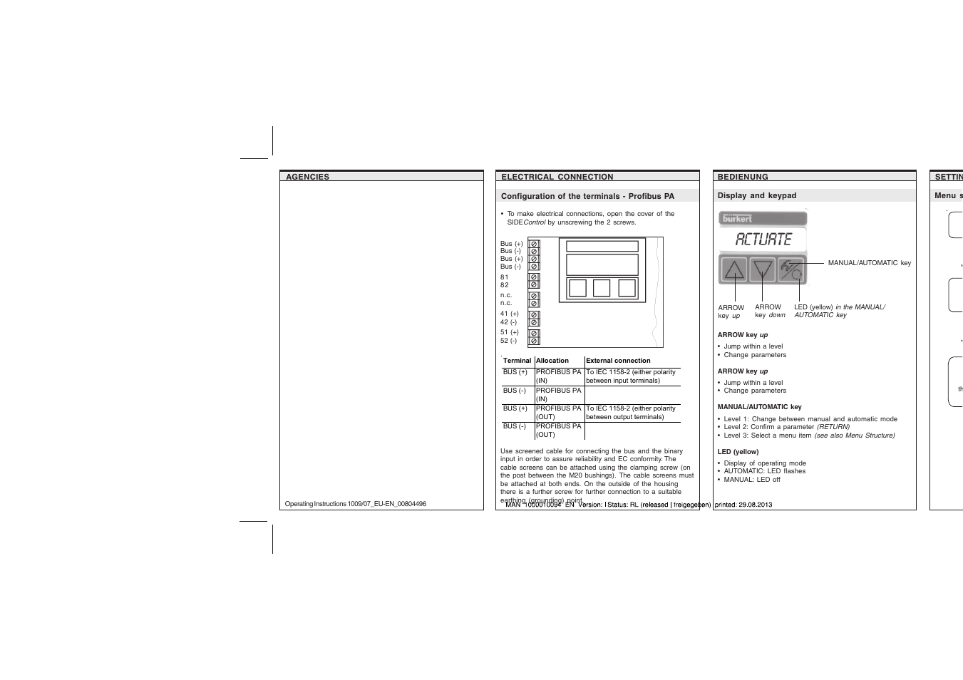 Burkert Type 8635 User Manual | Page 4 / 6