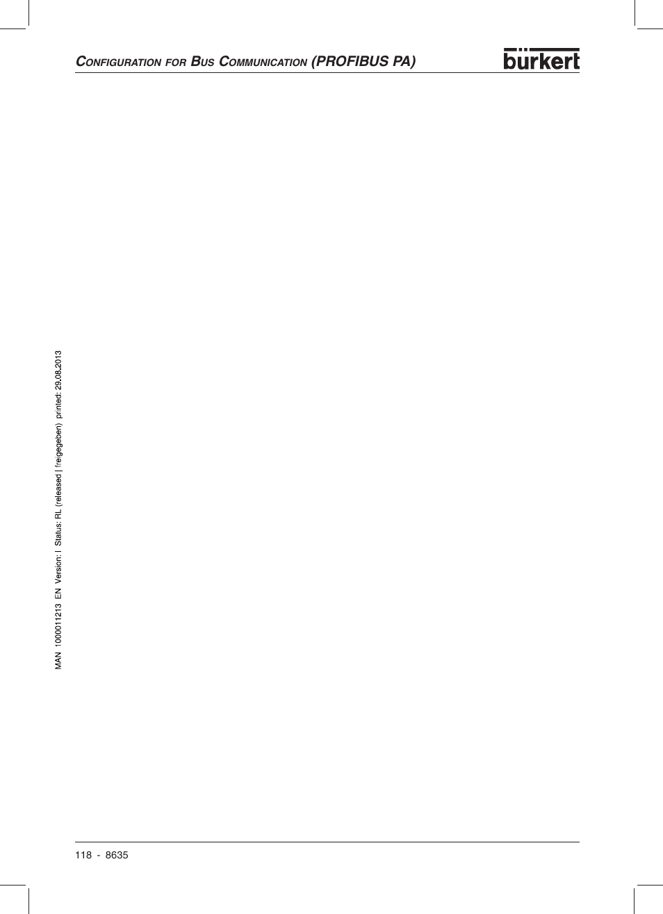 Burkert Type 8635 User Manual | Page 120 / 190