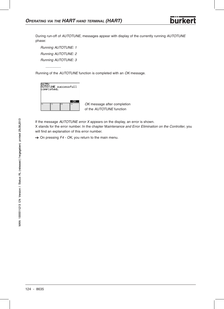 Hart, Hart) | Burkert Type 8635 User Manual | Page 126 / 190