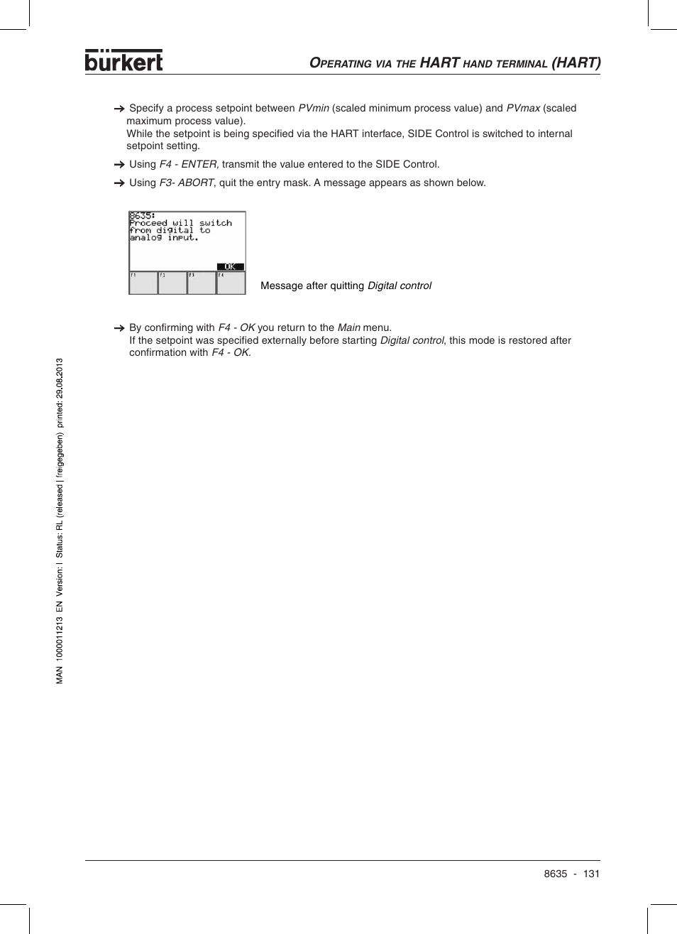 Hart, Hart) | Burkert Type 8635 User Manual | Page 133 / 190