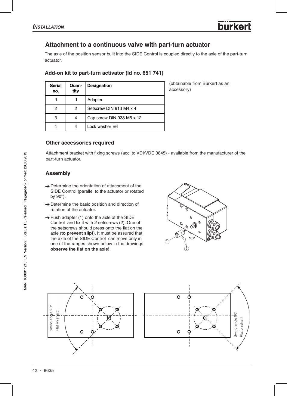 Burkert Type 8635 User Manual | Page 44 / 190