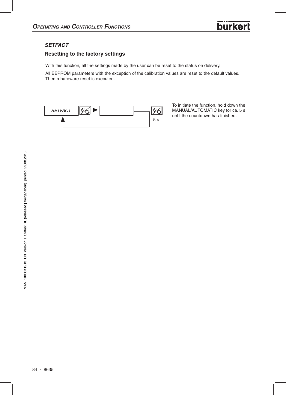 Burkert Type 8635 User Manual | Page 86 / 190