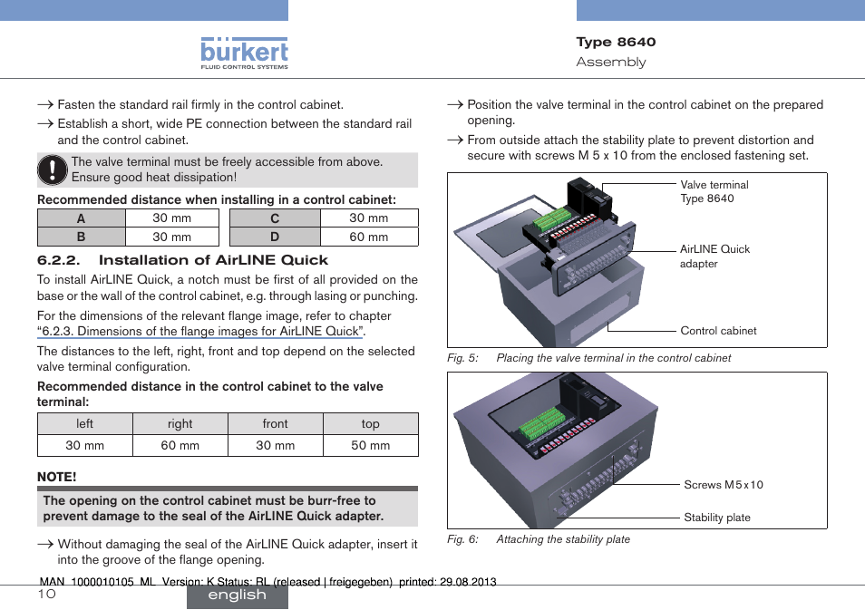 Burkert Type 8640 User Manual | Page 10 / 55