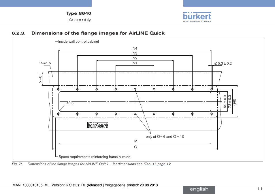 English | Burkert Type 8640 User Manual | Page 11 / 55