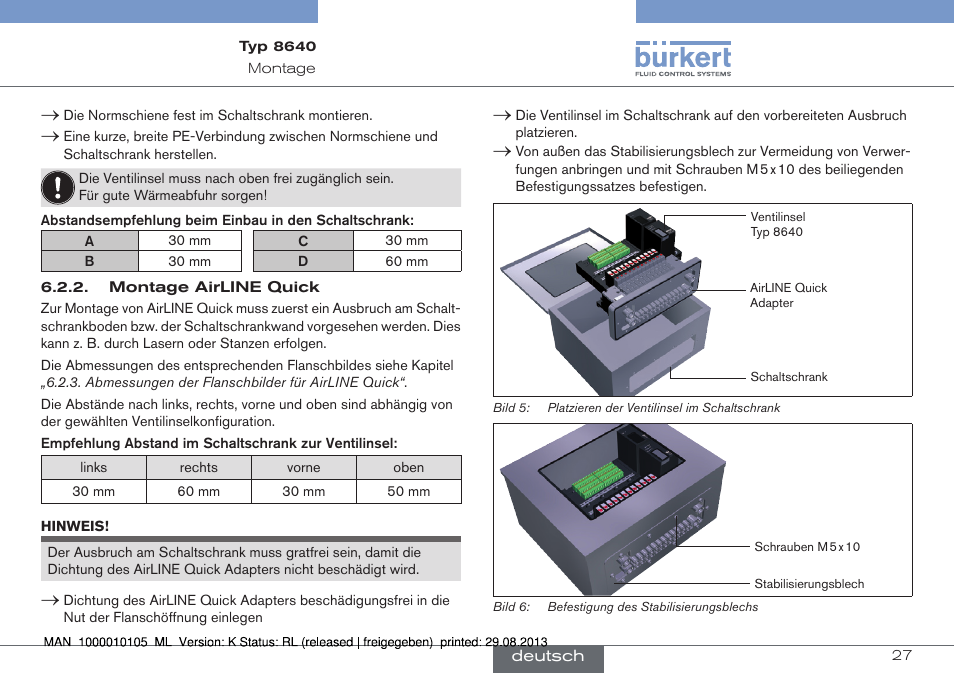 Burkert Type 8640 User Manual | Page 27 / 55