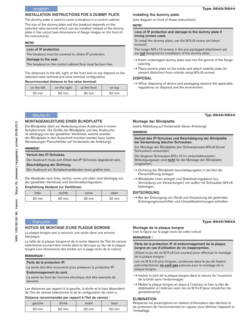 Burkert Type 8644 User Manual | Page 2 / 2