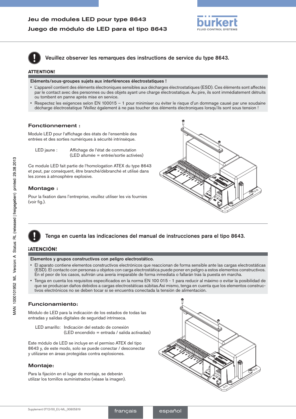 Burkert Type 8643 User Manual | Page 2 / 2