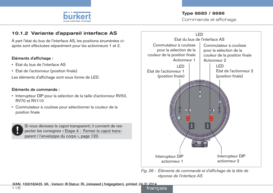 Burkert Type 8686 User Manual | Page 116 / 130