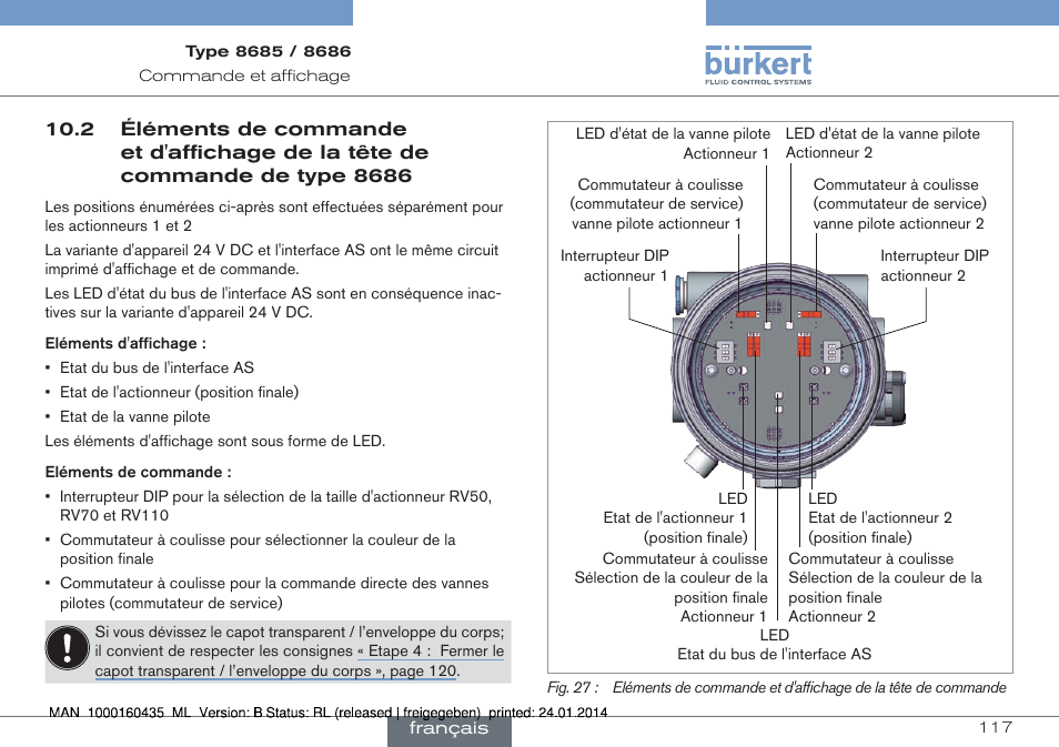 Burkert Type 8686 User Manual | Page 117 / 130