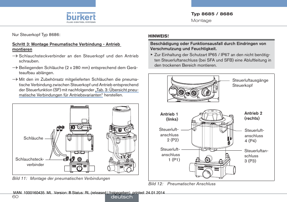 Burkert Type 8686 User Manual | Page 60 / 130