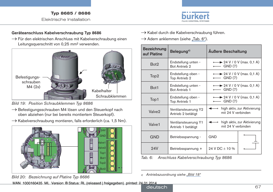 Burkert Type 8686 User Manual | Page 67 / 130