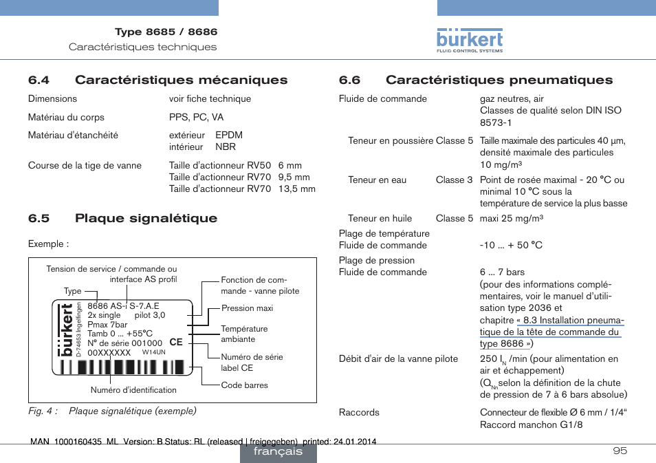 Burkert Type 8686 User Manual | Page 95 / 130