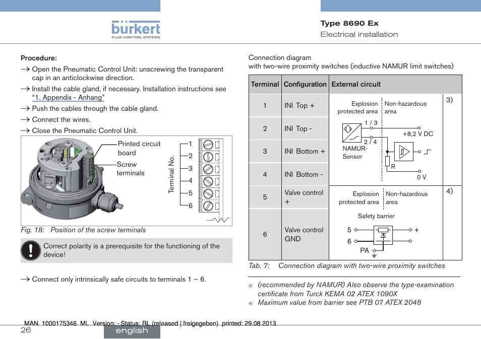 Burkert Type 8690 User Manual | Page 26 / 100