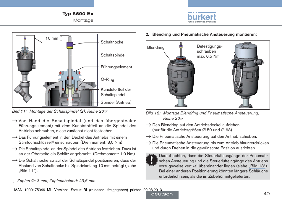 Burkert Type 8690 User Manual | Page 49 / 100