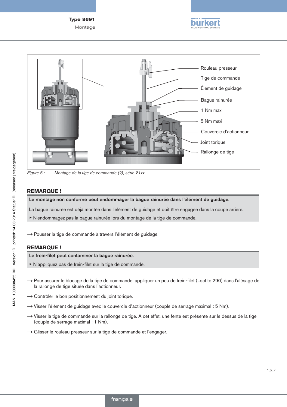 Burkert Type 8691 User Manual | Page 137 / 184