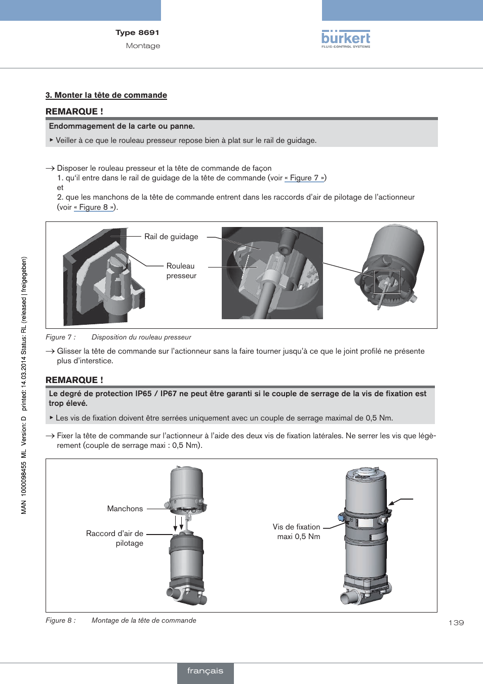 Burkert Type 8691 User Manual | Page 139 / 184