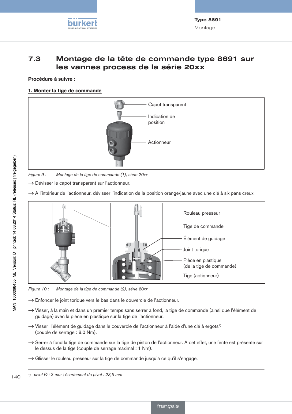 Burkert Type 8691 User Manual | Page 140 / 184