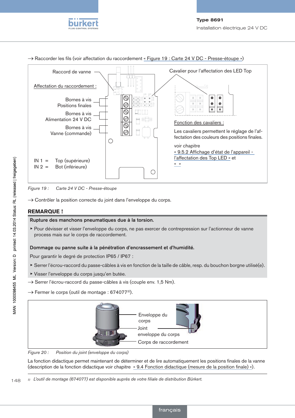 Burkert Type 8691 User Manual | Page 148 / 184