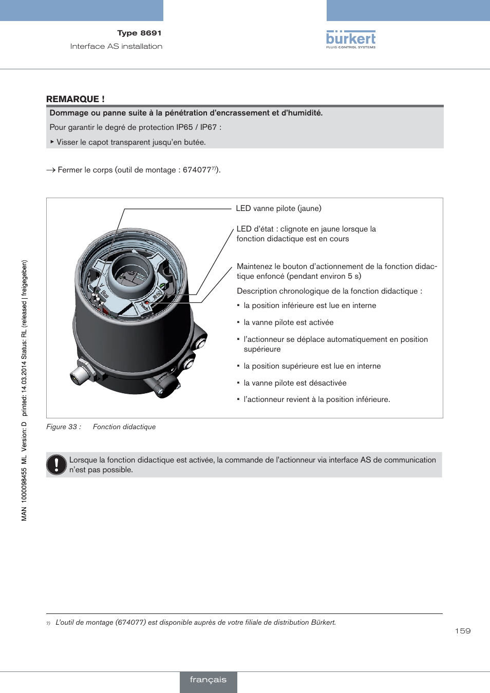 Burkert Type 8691 User Manual | Page 159 / 184