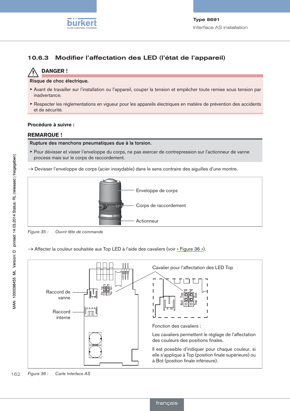 Burkert Type 8691 User Manual | Page 162 / 184