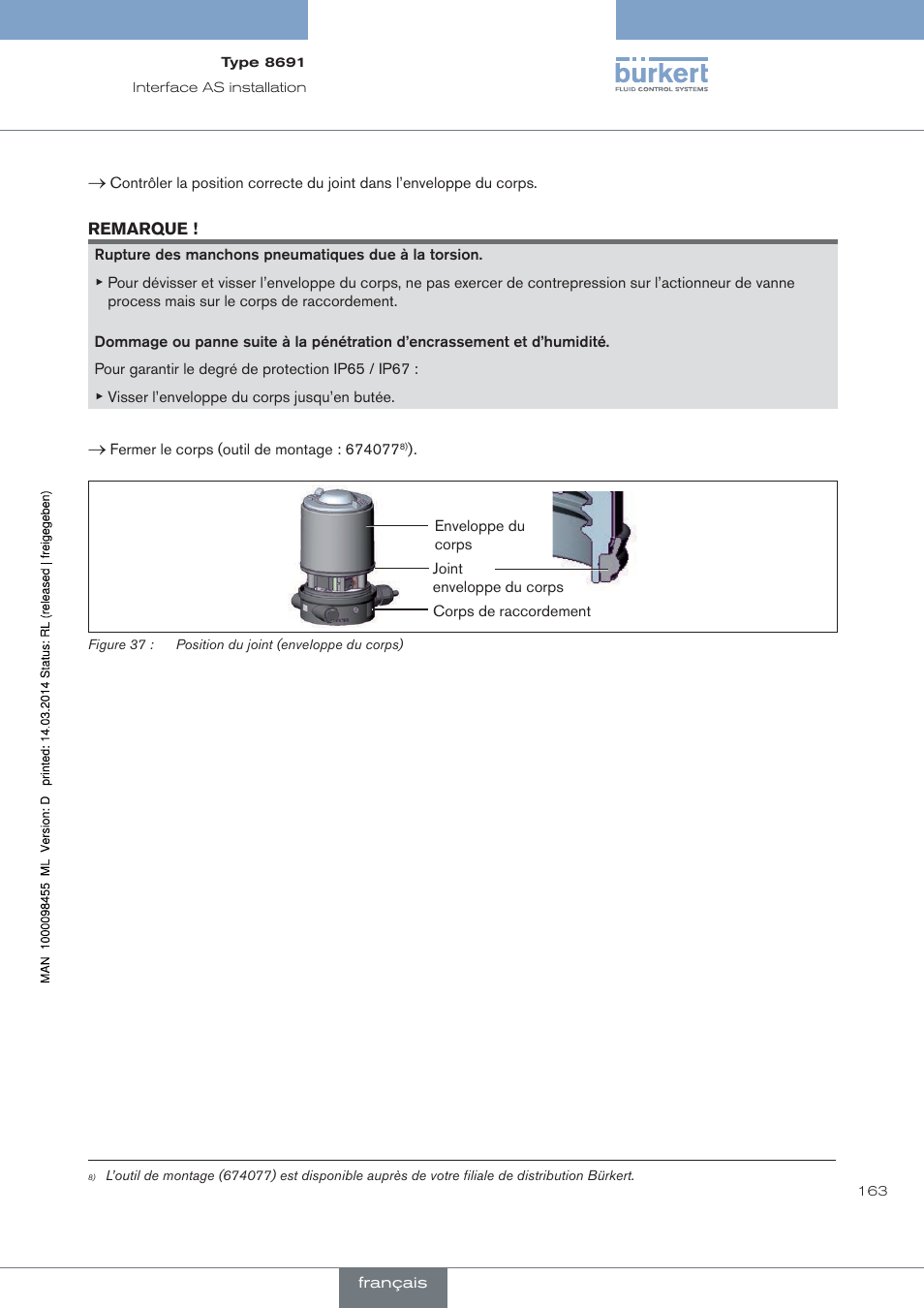 Burkert Type 8691 User Manual | Page 163 / 184