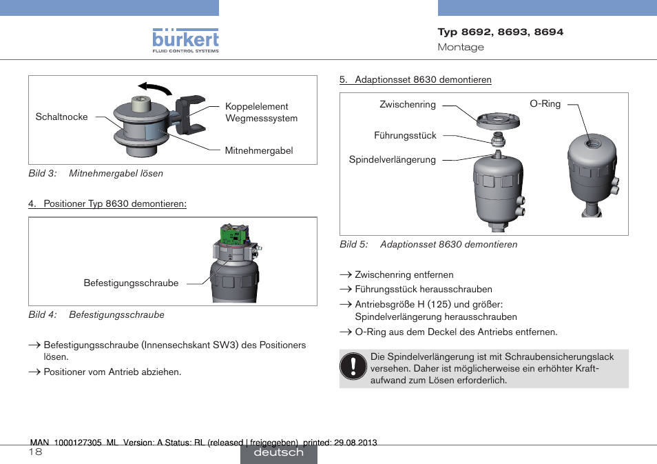 Burkert Type 8694 User Manual | Page 18 / 34