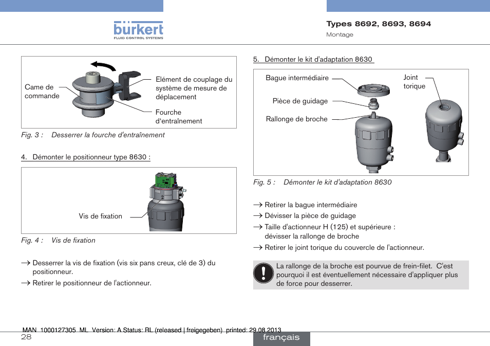 Burkert Type 8694 User Manual | Page 28 / 34