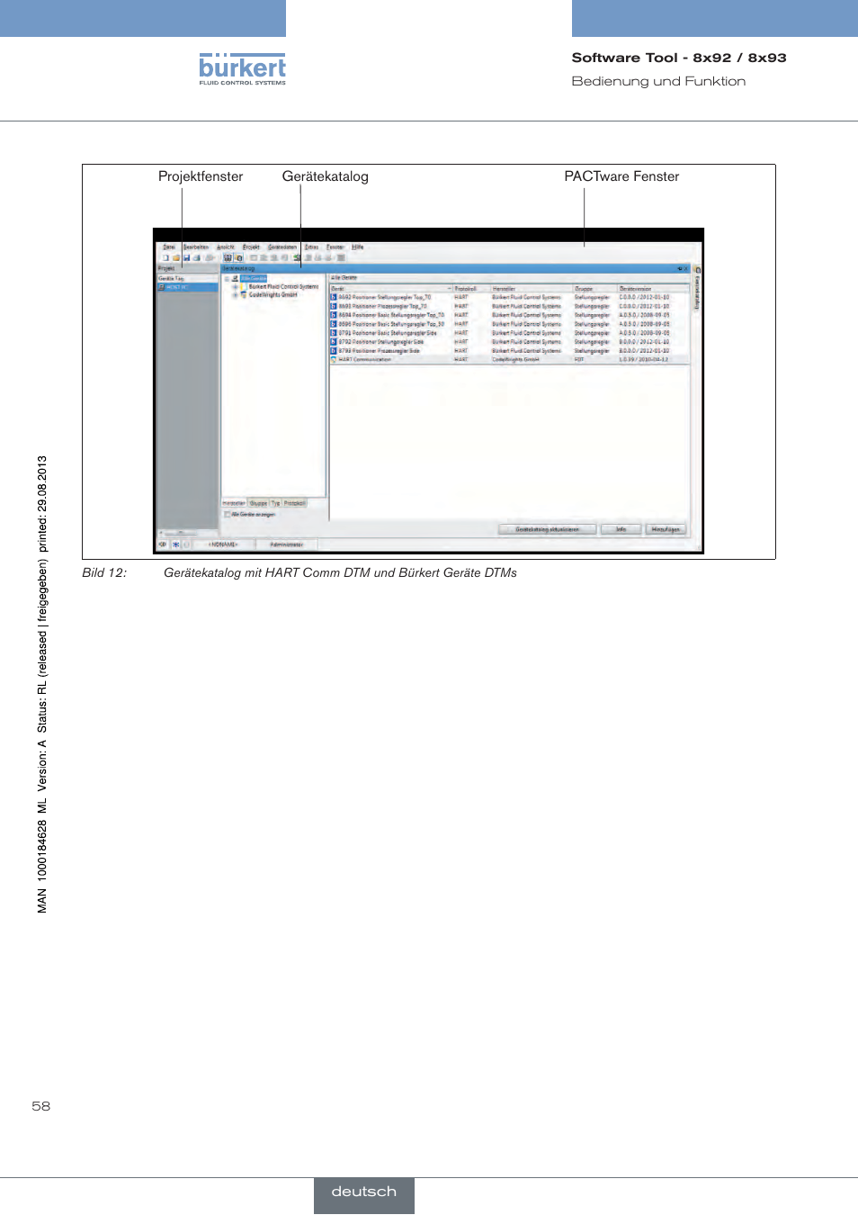 Burkert Type 8793 User Manual | Page 58 / 118