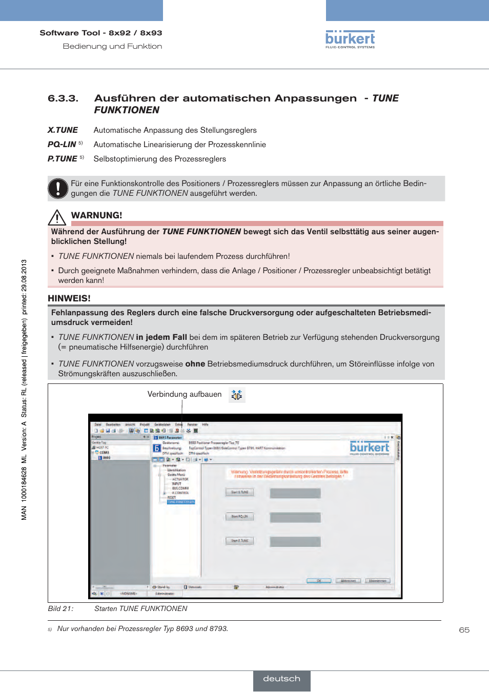 Burkert Type 8793 User Manual | Page 65 / 118