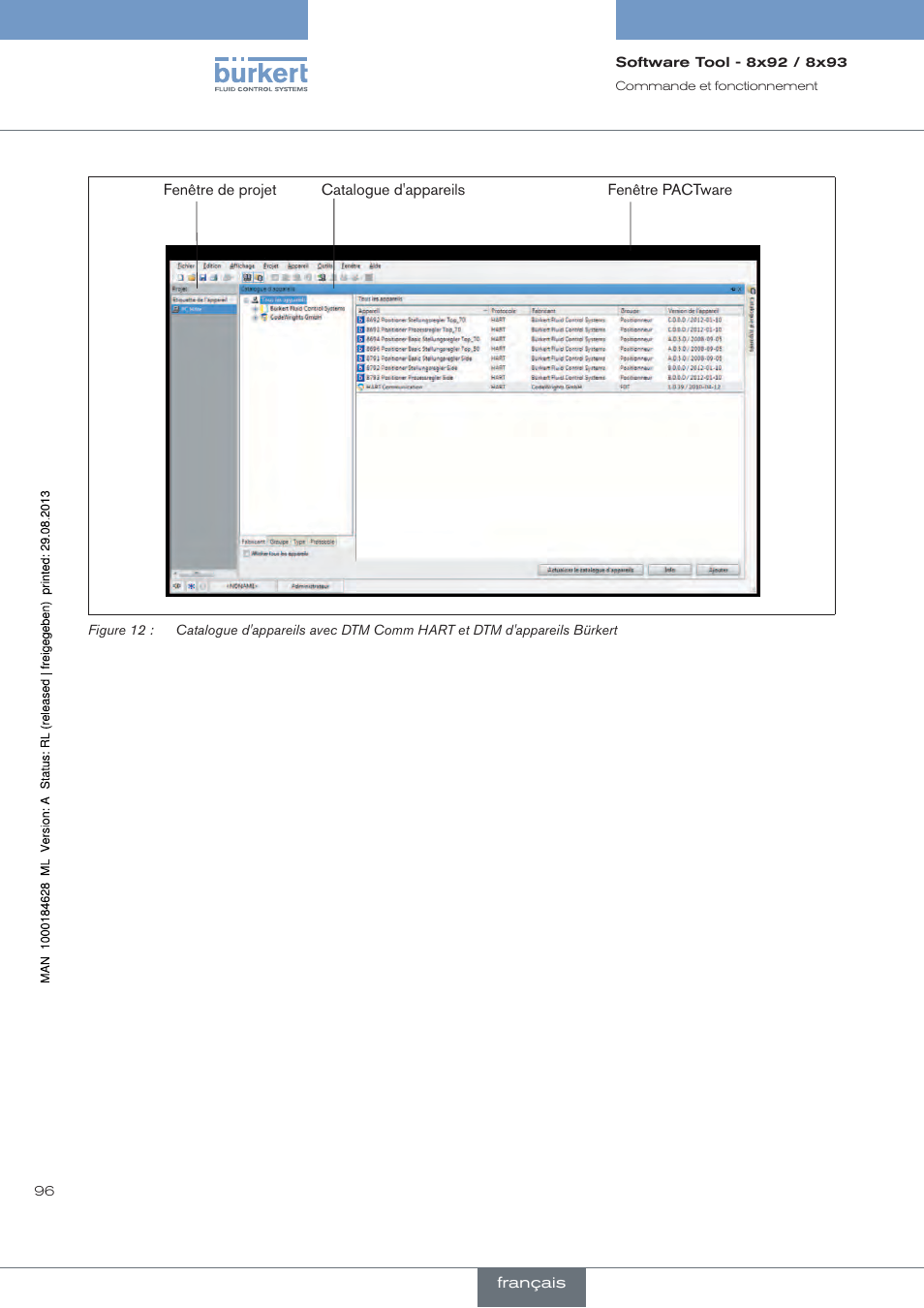 Burkert Type 8793 User Manual | Page 96 / 118