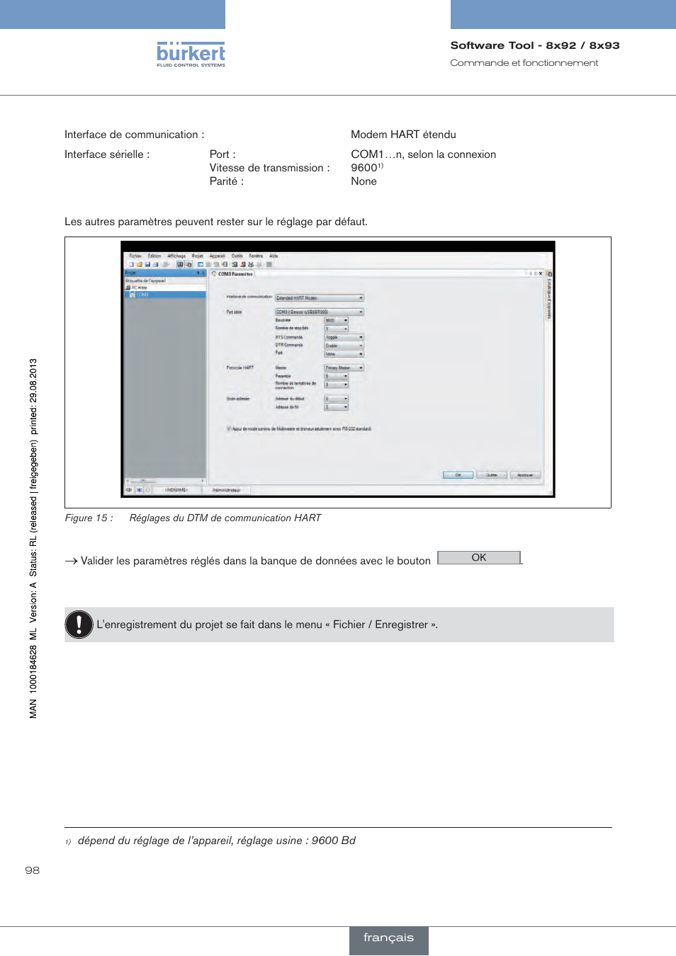 Burkert Type 8793 User Manual | Page 98 / 118