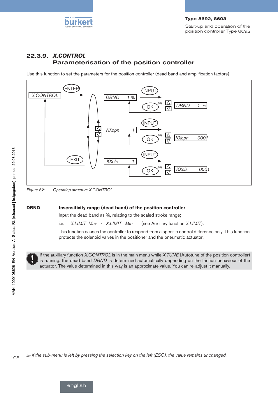 Burkert Type 8693 User Manual | Page 108 / 260